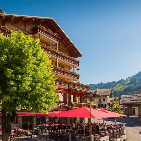 Logis La Croix-Saint-Maurice Hotel Le Grand-Bornand Bagian luar foto