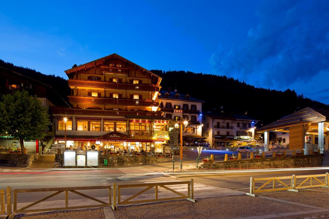 Logis La Croix-Saint-Maurice Hotel Le Grand-Bornand Bagian luar foto