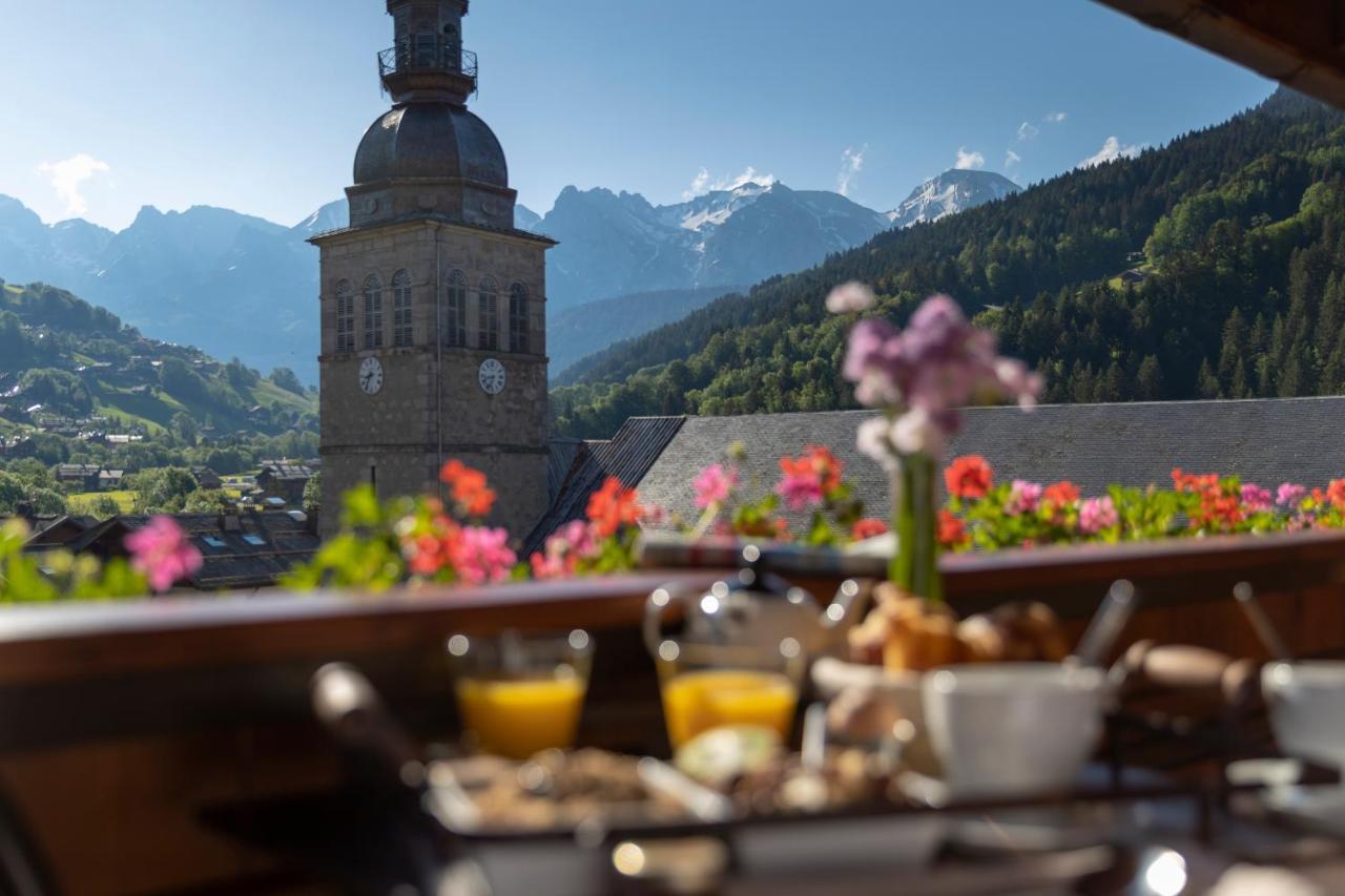 Logis La Croix-Saint-Maurice Hotel Le Grand-Bornand Bagian luar foto