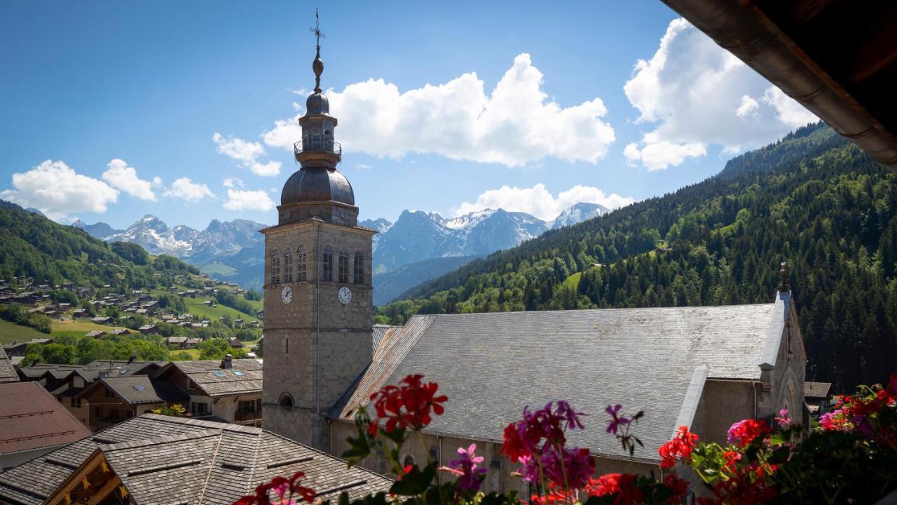Logis La Croix-Saint-Maurice Hotel Le Grand-Bornand Bagian luar foto